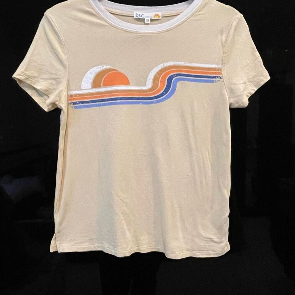 C&C california Women's Yellow T-shirt